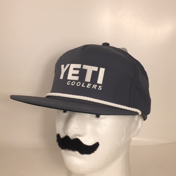 Yeti Other - YETI COOLERS Adjustable Gray Rope Hat Brand New